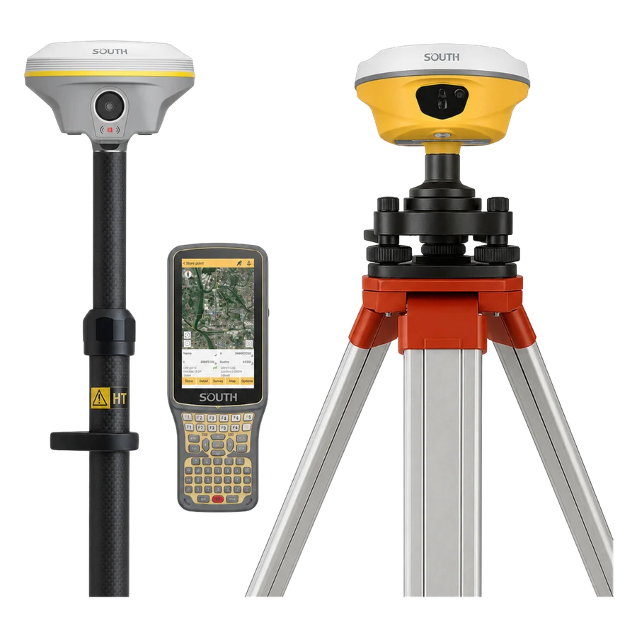 Combo GNSS South: receptor INNO 8 móvil, receptor ALPS 1 base y colectora H6 — Top Tek México